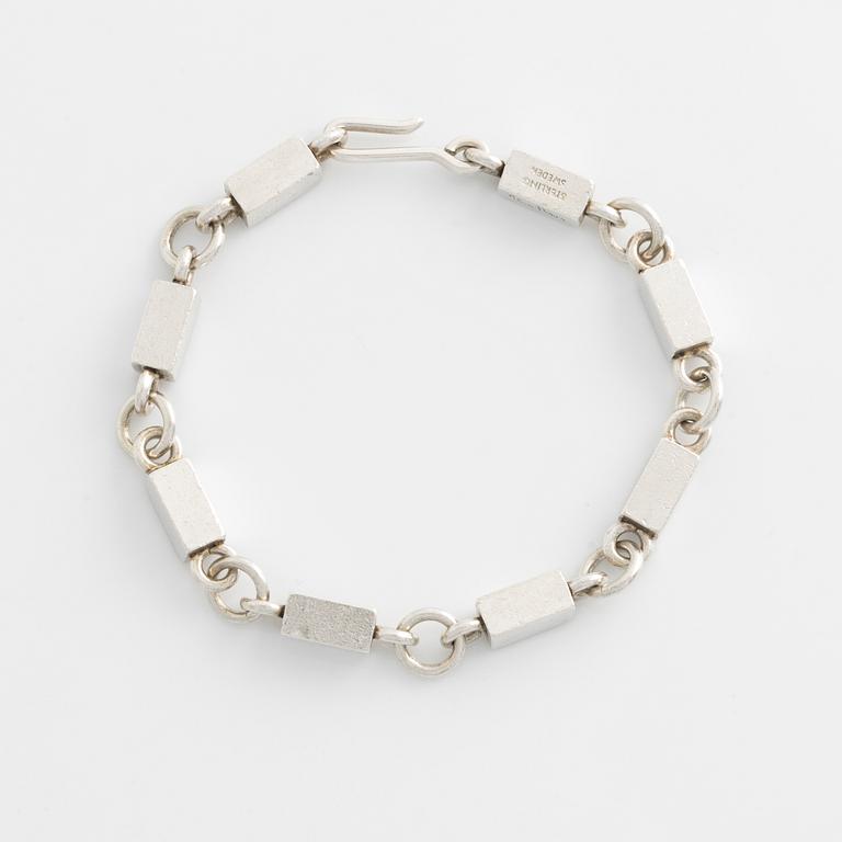 Wiwen Nilsson armband silver, Lund 1945.