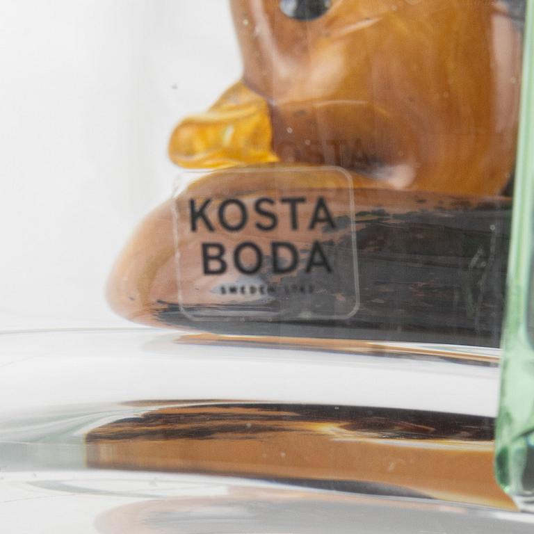 Ernst Billgren, a 'New Friends' glass pitcher, Kosta Boda.