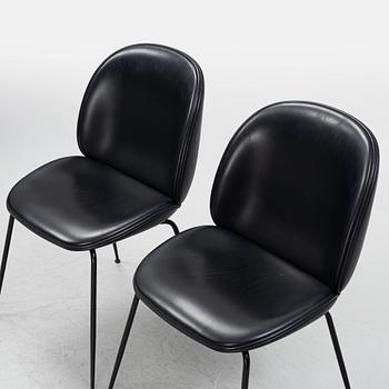 Gamfratesi, stolar 6 st, "Beetle dining chair", Gubi, formgiven 2013.