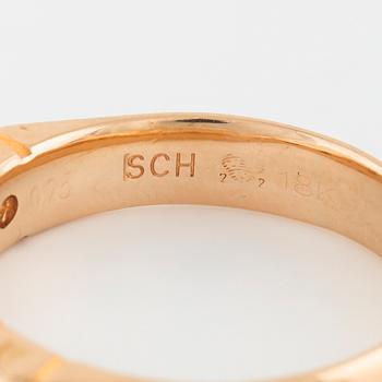 RING, med briljantslipade diamanter totalt 0.75 ct, Schalins, Östersund.