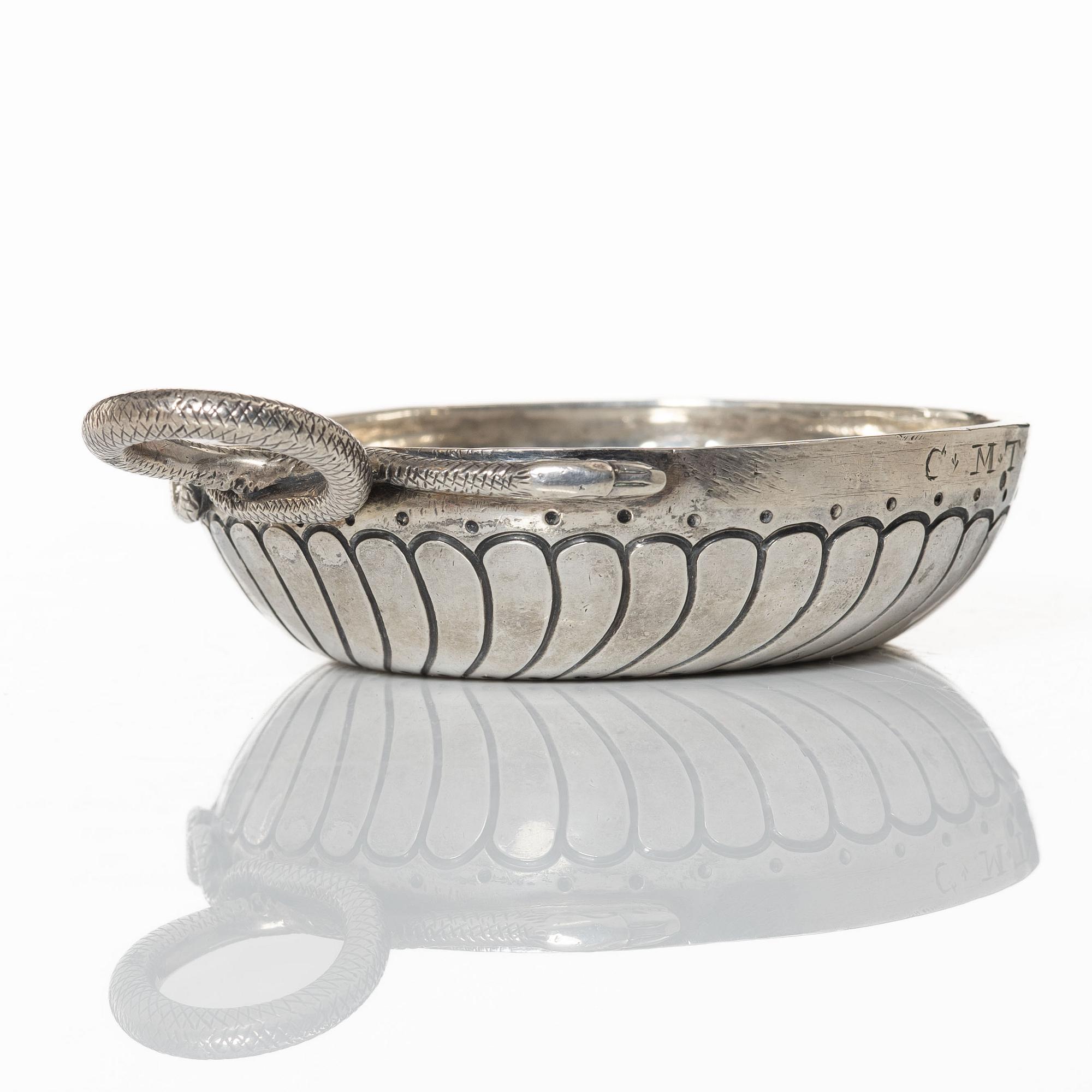 Tasse du vin, silver, Bordeaux 1700-talsstil.