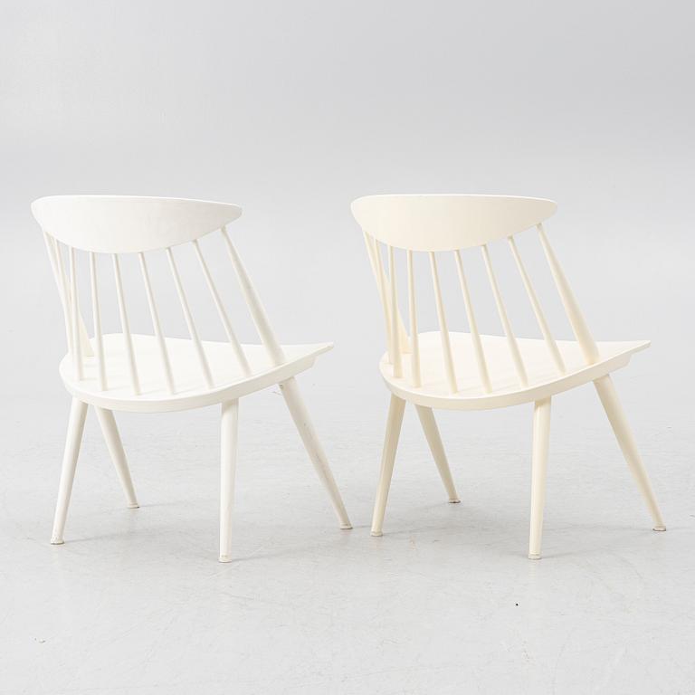Gillis Lundgren, a pair of 'Jo' chairs, IKEA, 1960's.