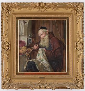 ERNST NOWAK, olja på duk, signerad.