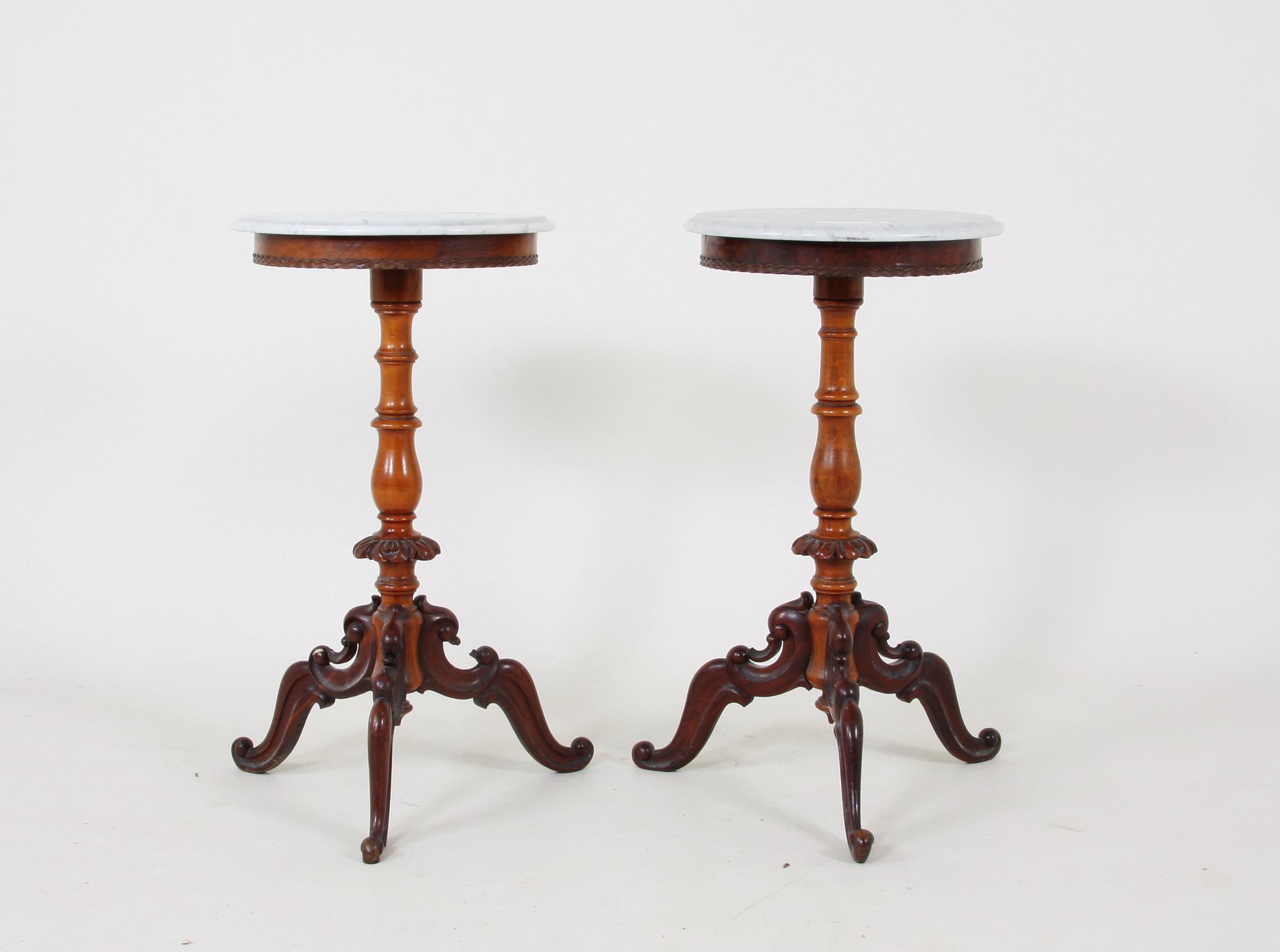 PELARBORD, ett par, nyrokoko, 1800-talets andra hälft.