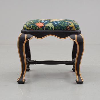 TABURETT. Barockstil. 1900-tal.
