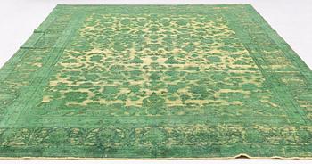 A carpet Kerman of 'Vintage' design, c 430 x 288 cm.