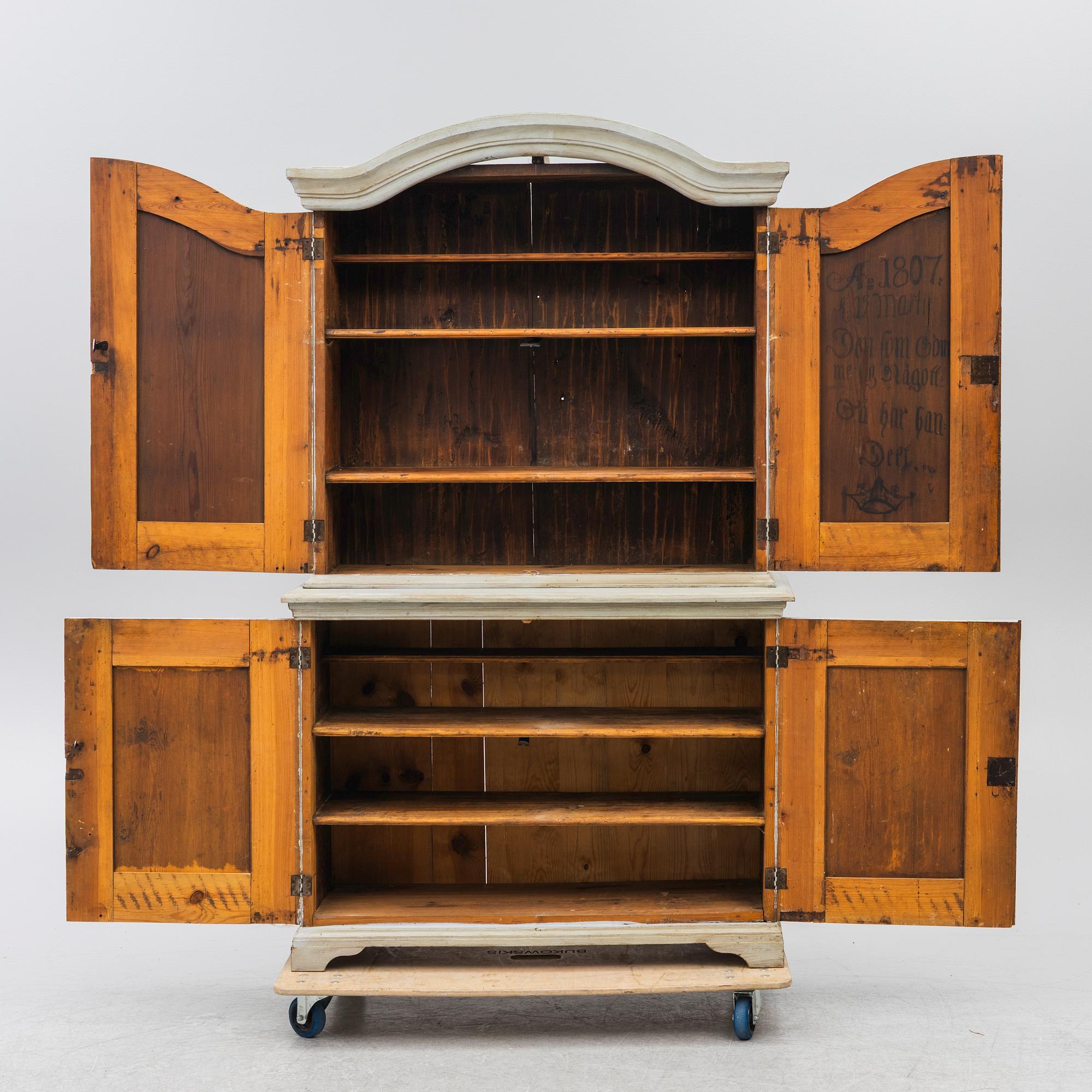 A cabinet, early 19th century.