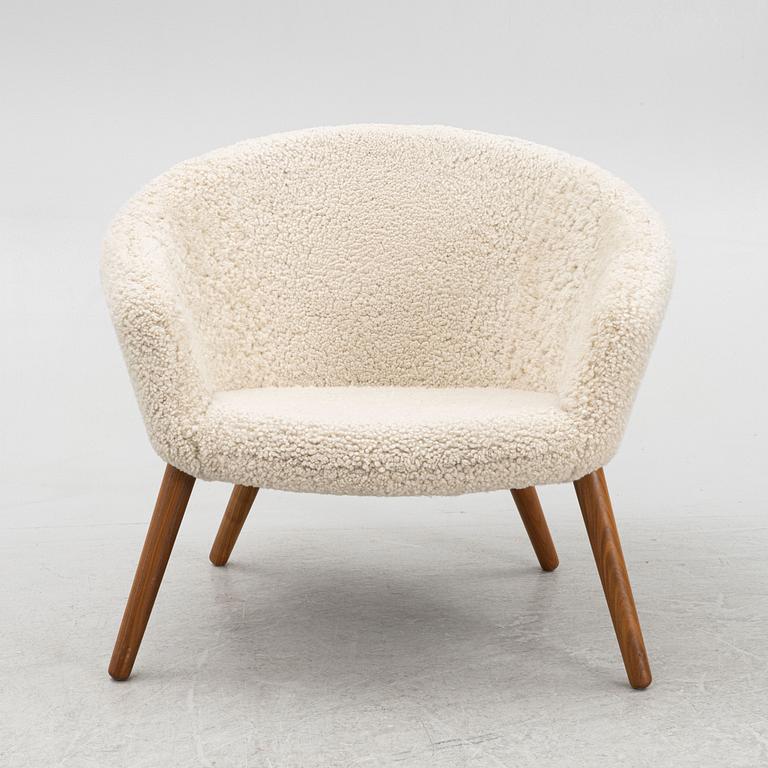 Nanna Ditzel, fåtölj, "Ditzel Lounge Chair 2631",  Fredericia Furniture, Danmark, samtida.
