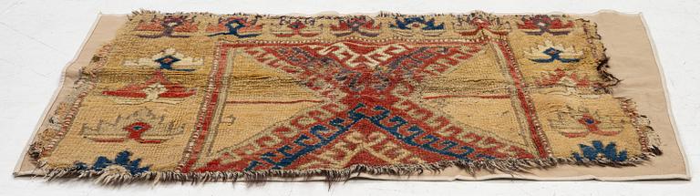 A mid 19th century Cappadocia fragment, c.120 x 76 cm.