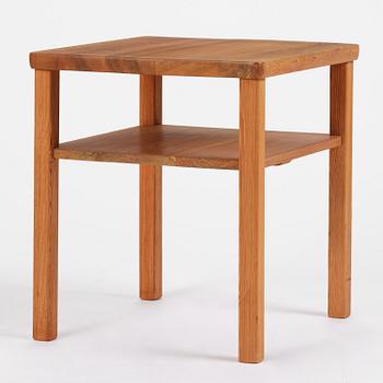 Axel Einar Hjorth, a stained pine "Värmdö" table, Nordiska Kompaniet, Sweden, 1930s.
