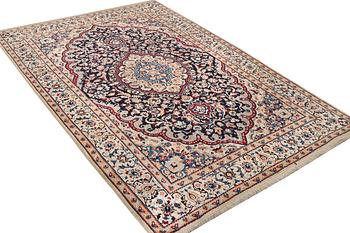 Matta, Nain, part silk, ca 302 x 204 cm.