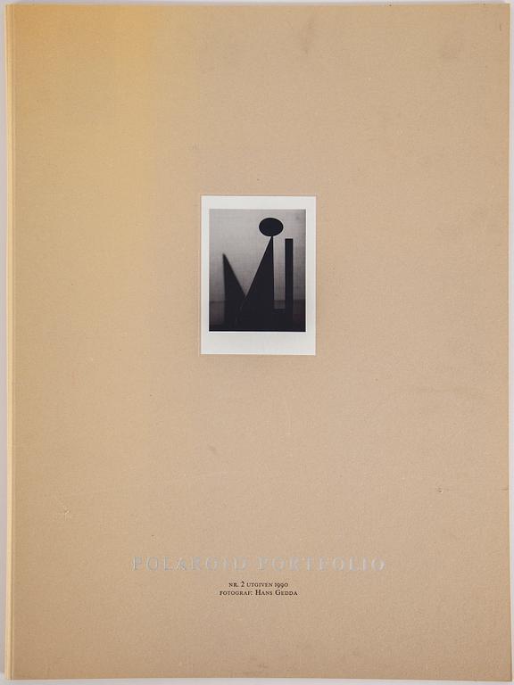 HANS GEDDA, 6 st, offsettryck, "Polaroid Portfolio. Nr 2", signerad och numrerad 158/200, utgiven 1990.