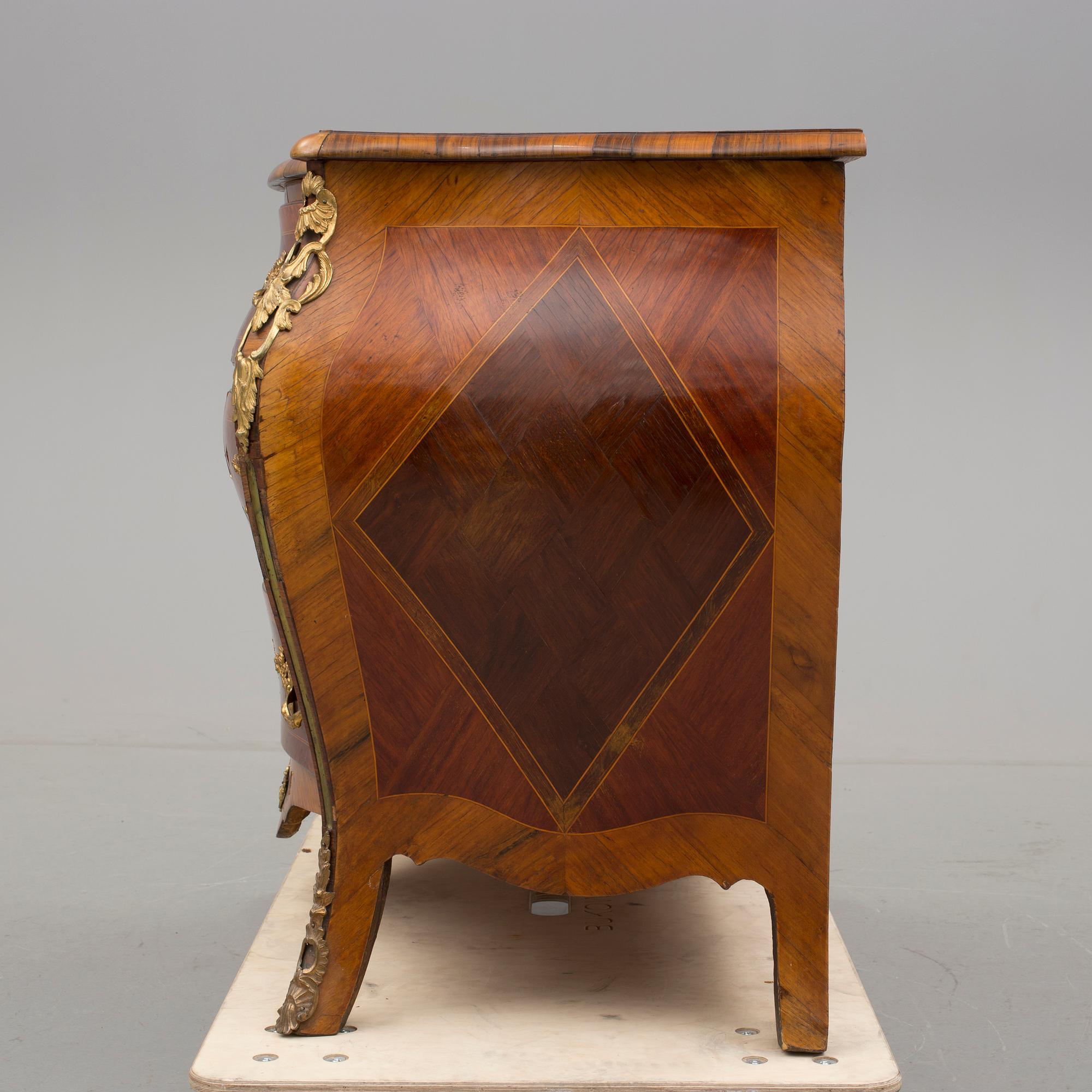 BYRÅ, Stockholmsarbete, Rokoko, 1700-tal.