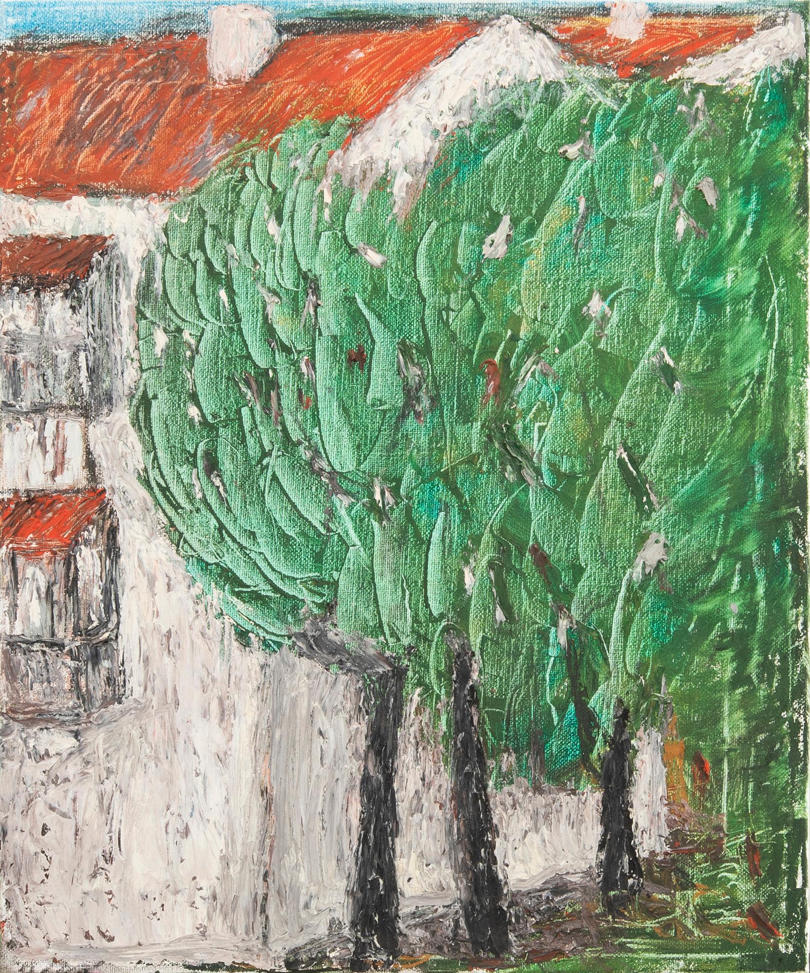 Erik Höglund, Roof with Trees.
