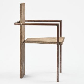 Jonas Bohlin, karmstol, "Concrete", provex, Källemo, Värnamo, efter 1981.