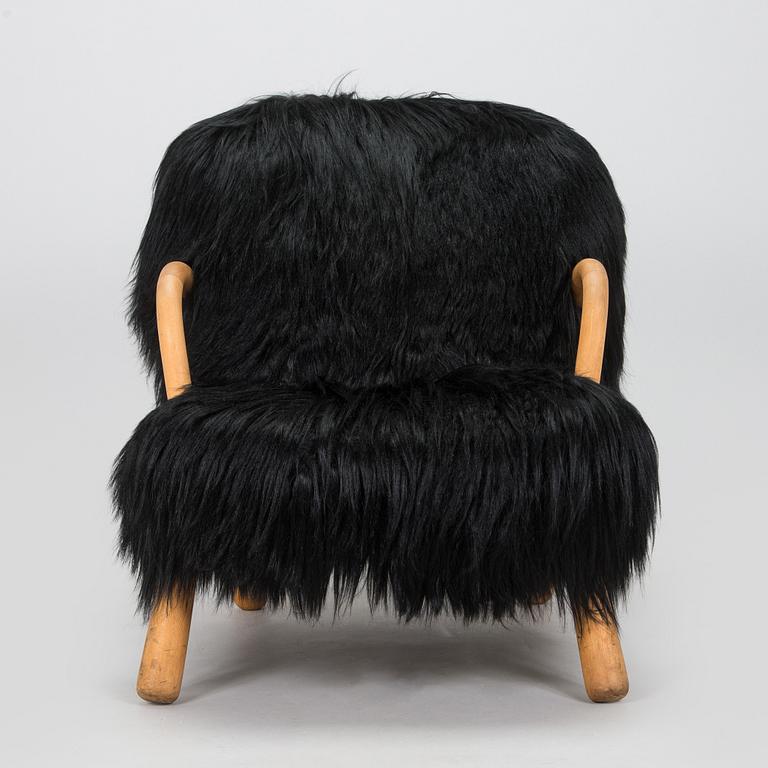 Fåtölj, Scandinavian Modern, "Clam chair"/"Muslinge", 1940/50-tal.