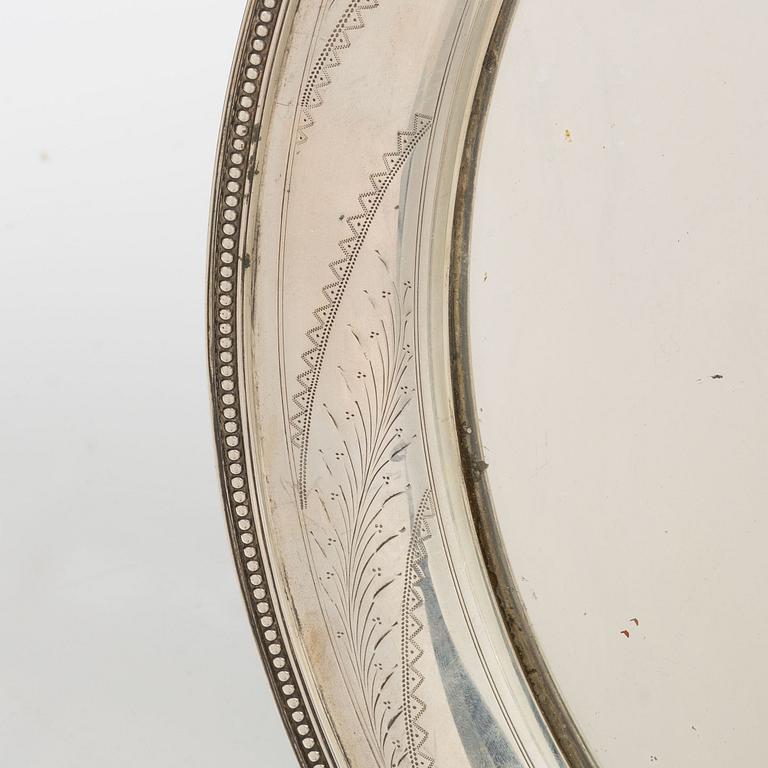 A silver centerpiece, van Kempen, Netherlands 1867.