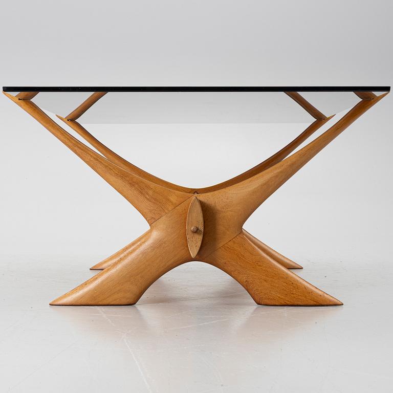 Fredrik Schriever-Abeln, coffee table, 'No. 9', Örebro Glasindustri, 1960s.