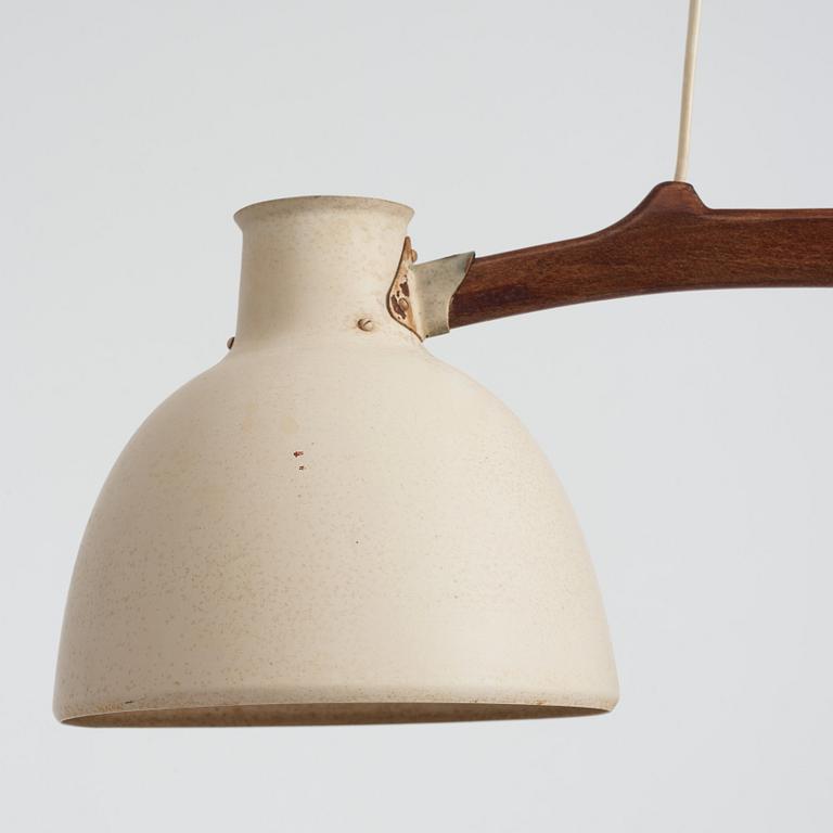 Hans-Agne Jakobsson, taklampa, "S-609" Hans-Agne Jakobsson AB, Åhus, 1950-tal.
