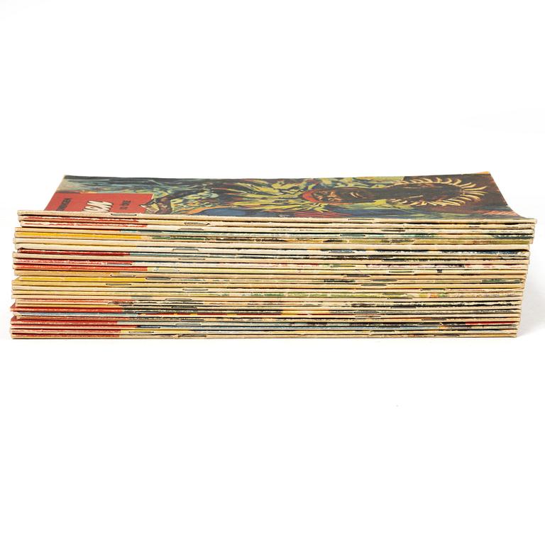 Comic books, 26 issues, "The Phantom", 1951.