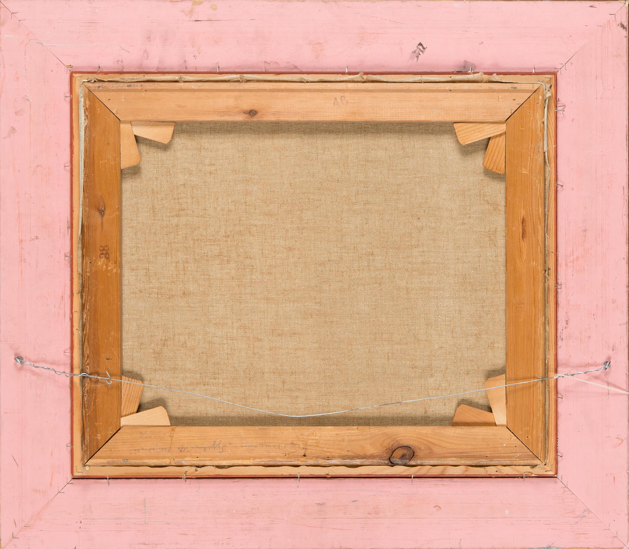 Väinö Hämäläinen, oil on canvas, signed and dated -36.
