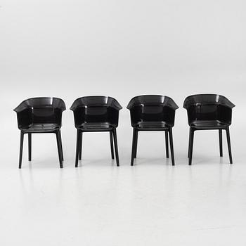 Ronan & Erwan Bouroullec, a set of four 'Papyrus' chairs, Kartell, Italy.