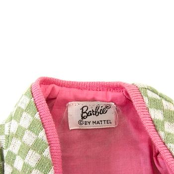 Barbie clothes 4 sets. Vintage including "Dinner at Eight" Mattel 1963. "Nighty Negligée" Mattel 1959-64.