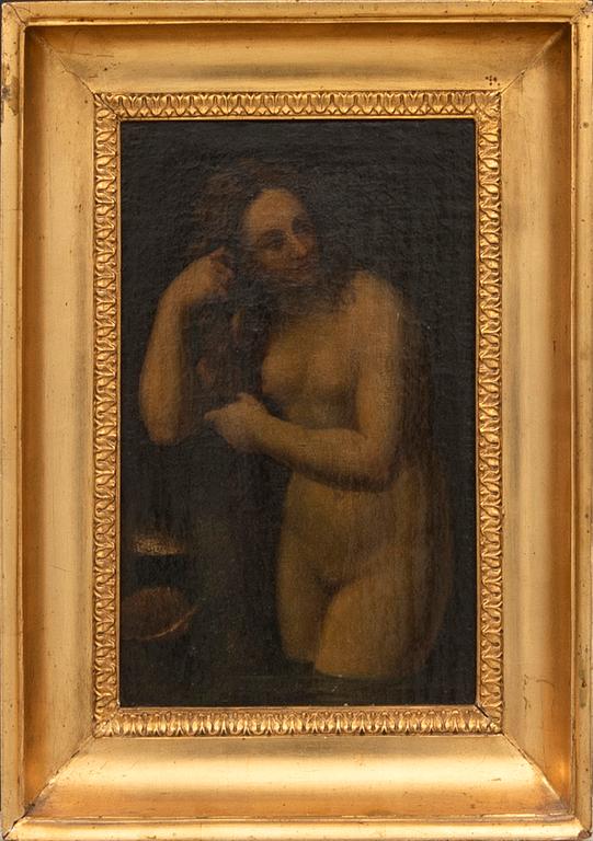 Okänd konstnär 1700-tal , Kvinna i badet.