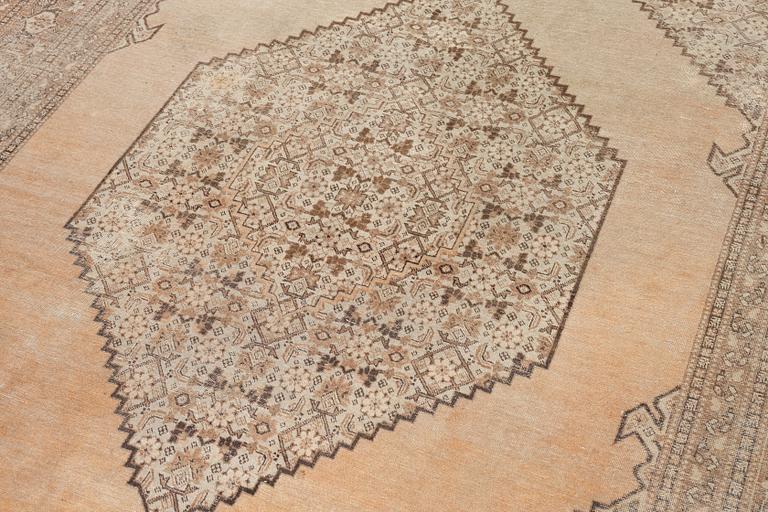 Rug, Tabriz, antique finish, approx. 395 x 275 cm.