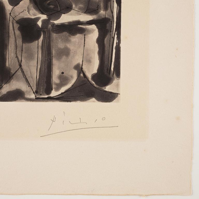 Pablo Picasso, "Le Peintre Et Son Modèle".