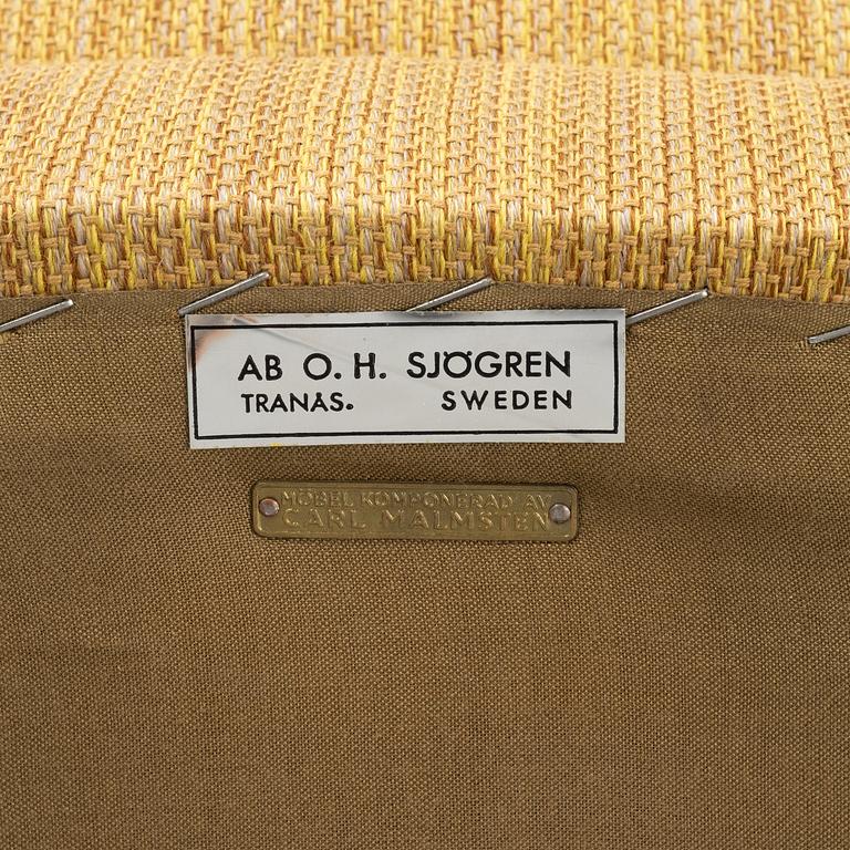 Carl Malmsten, fåtöljer, ett par  "Farmor", O.H. Sjögren 1900-talets andra hälft.