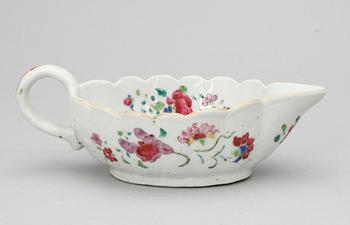 SÅSSNIPA, kompaniporslin. Qing dynastin, Qianlong (1736-95).