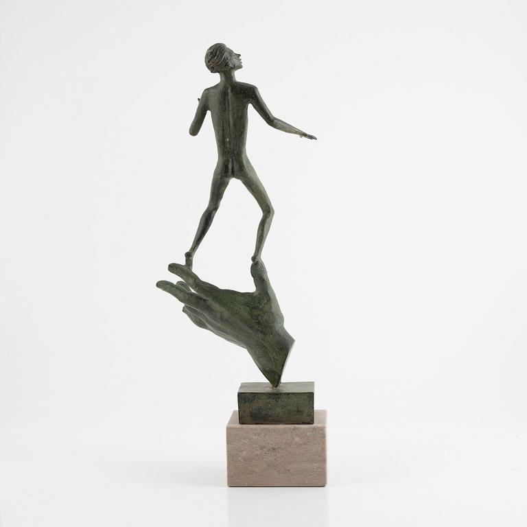 Carl Milles, after, a bronze sculpture.