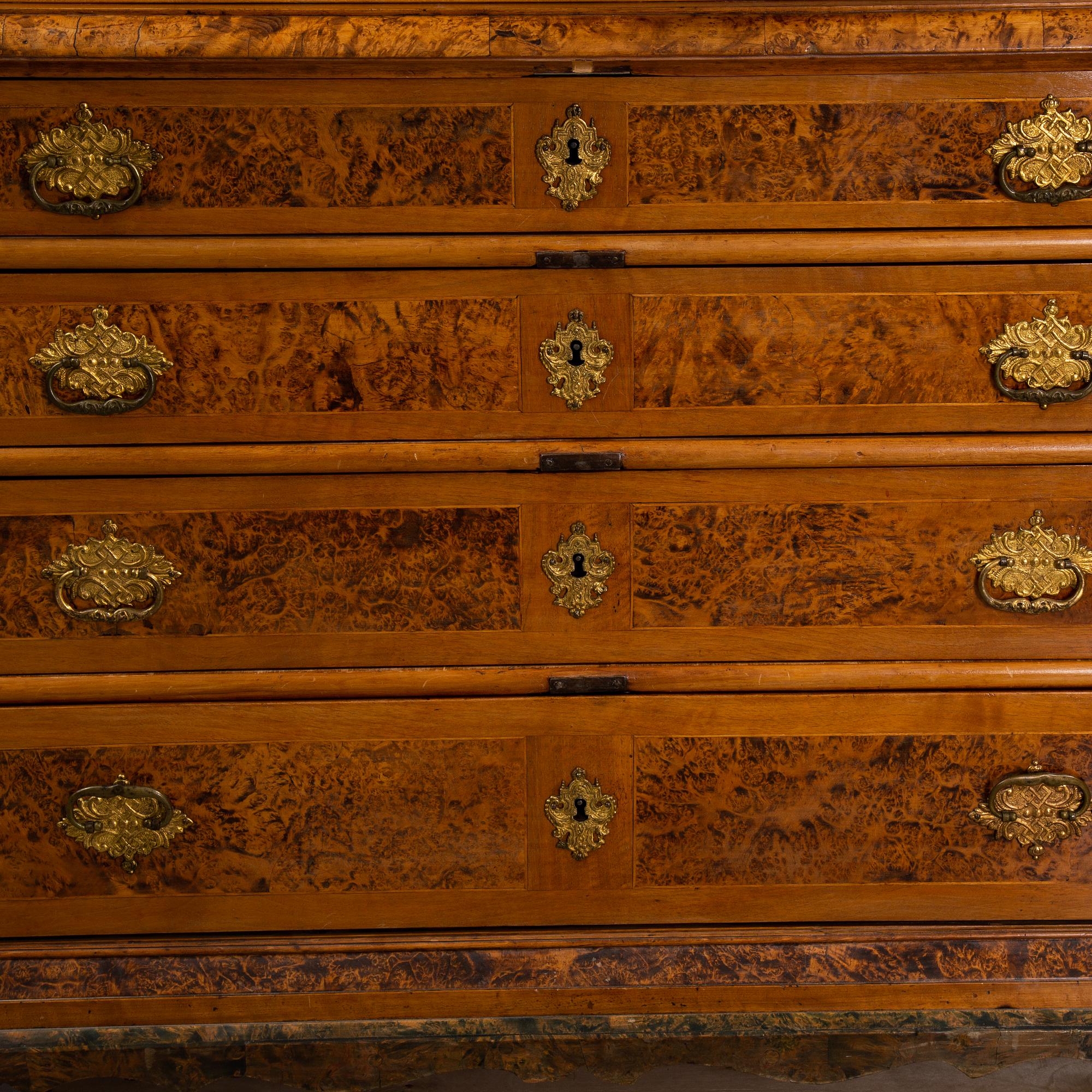 A late Baroque cabinet, first half of the 18th Century.