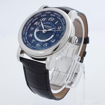 MONTBLANC, Meisterstück, Star World-Timer, armbandsur, 42 mm.