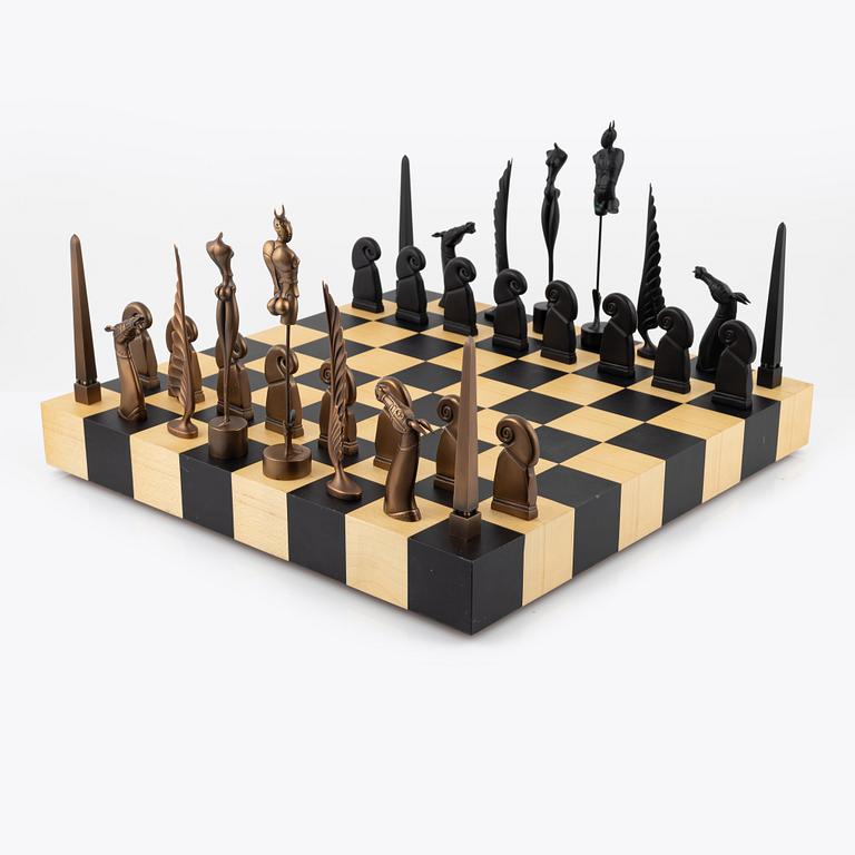 Paul Wunderlich, Schackspel "Minotaurs".