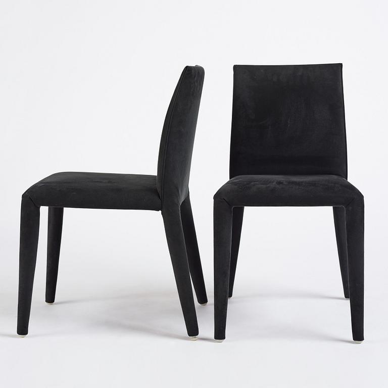 Mario Bellini, "Vol au vent", 8 chairs, Maxalto, B&B Italia, post 2001.