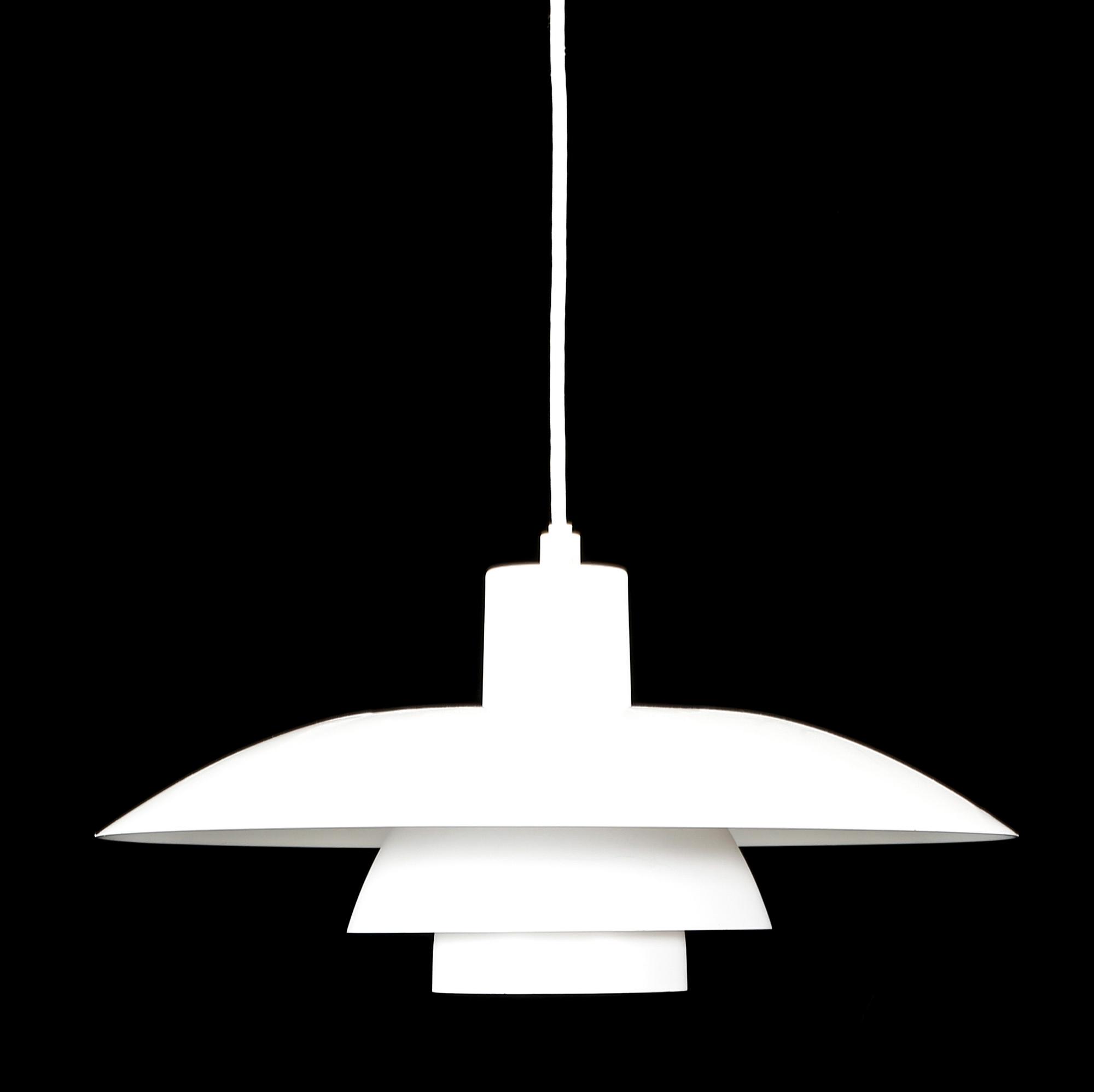 TAKLAMPA, PH 4/3, Poul Henningsen för Louis Poulsen, Danmark.