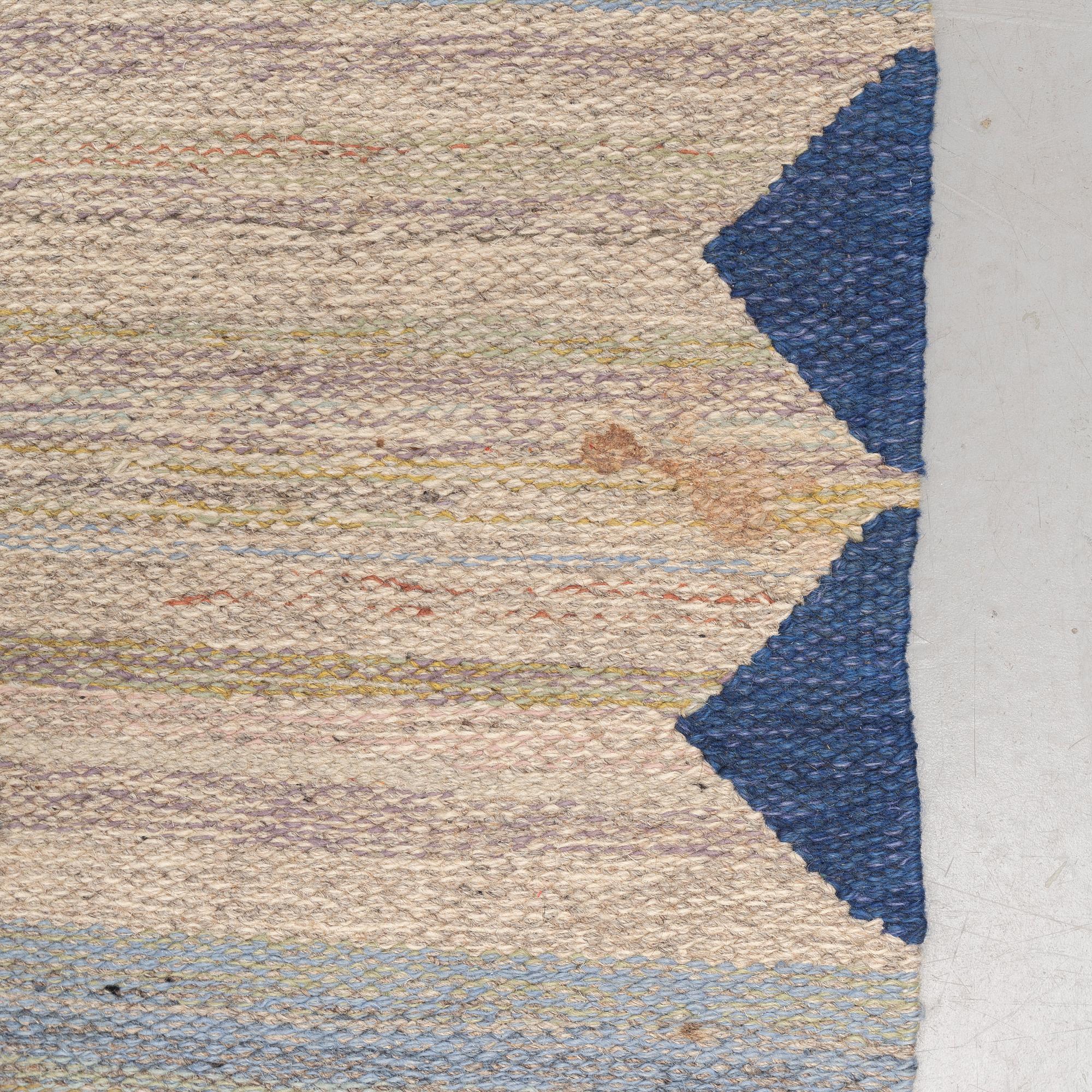 ETHEL HALVAR-ANDERSSON probably, A CARPET, flat weave, ca 350,5 x 196,5 cm, signed EHA.