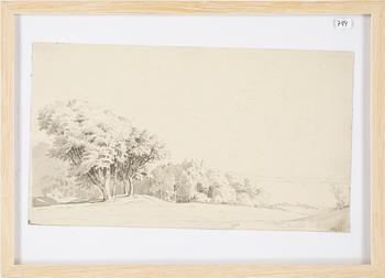 ANDREAS JUUEL, 2 st, blyerts på papper, varav en signerad.