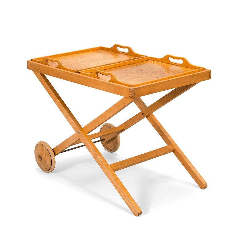 Aulis Leinonen & Tapio Wirkkala, a '3980' tea trolley. Manufactured by Asko 1959-1960.