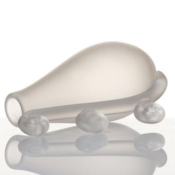 Ann Wåhlström, a glass vase, Kosta Boda, Sweden.