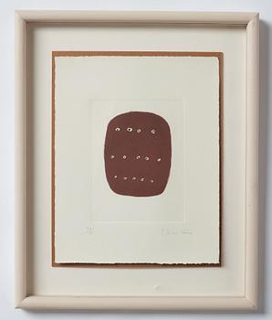 Lucio Fontana, Untitled, from: "Dix eaux-fortes. L'Épée dans l'eau" (Alain Jouffroy).