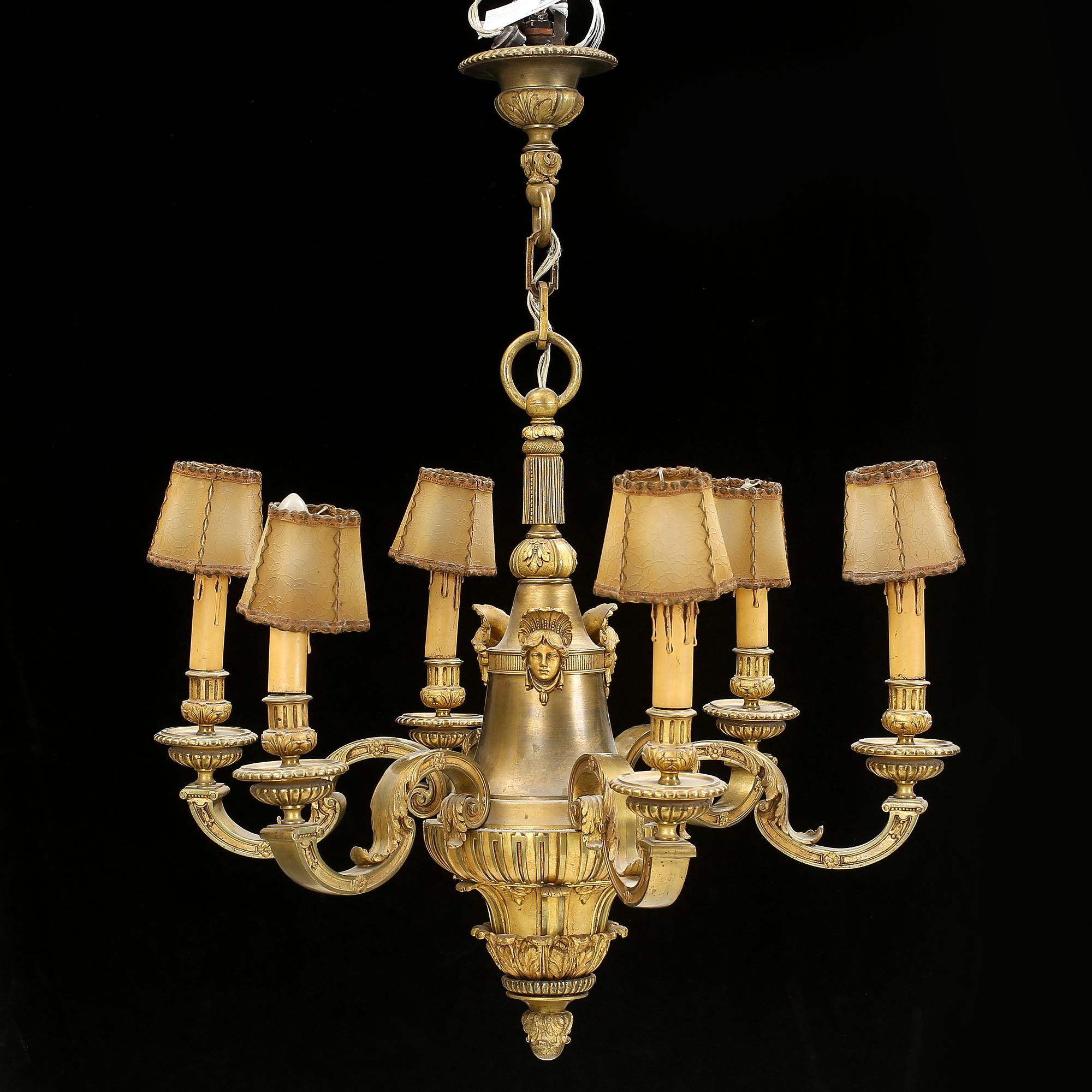 TAKKRONA, rokokostil, 1900-talets början.