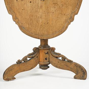 Tebord, Sverige, tidigt 1700-tal, Karolinsk Barock.
