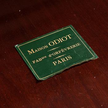 Odiot, Paris efter 1838. Bestickuppsättning, 299 delar, silver 950/1000.