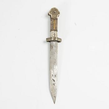 Kniv, Tibet, omkring år 1900.
