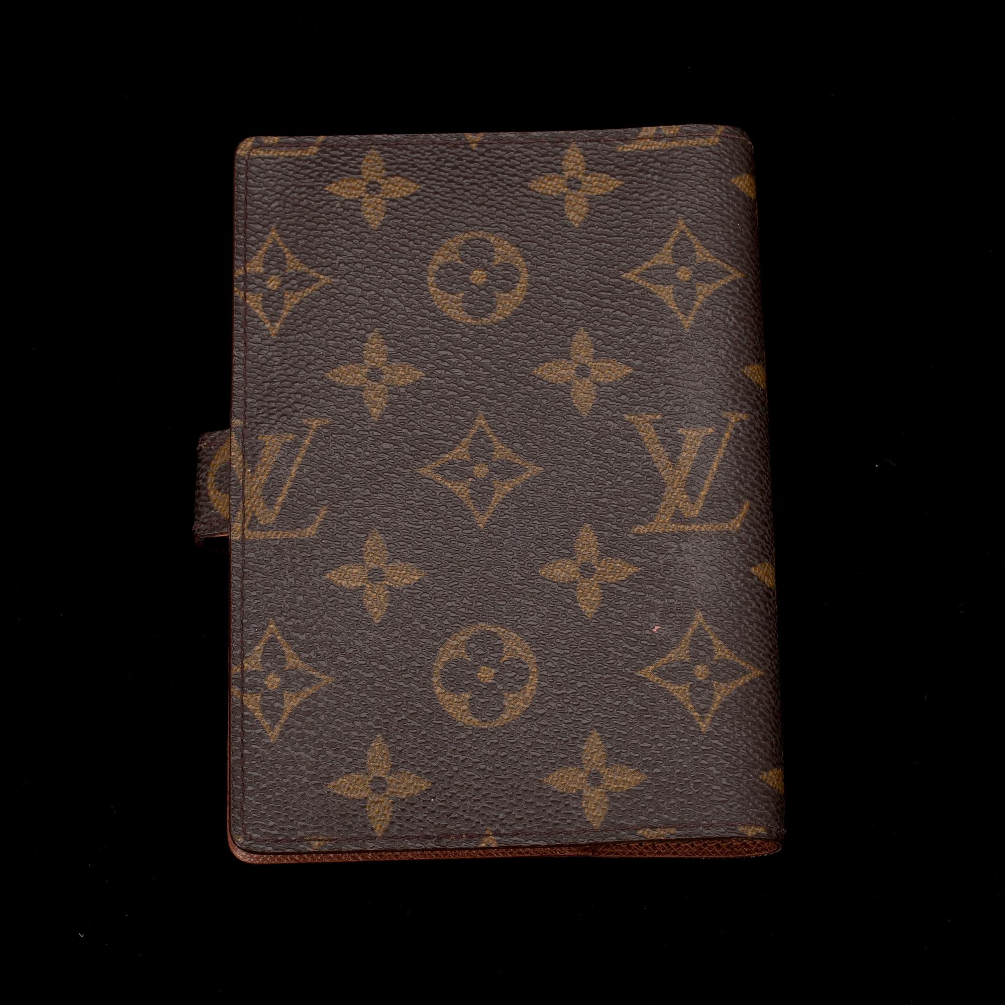 FILOFAX, "Small Agenda Ring Cover" Louis Vuitton.