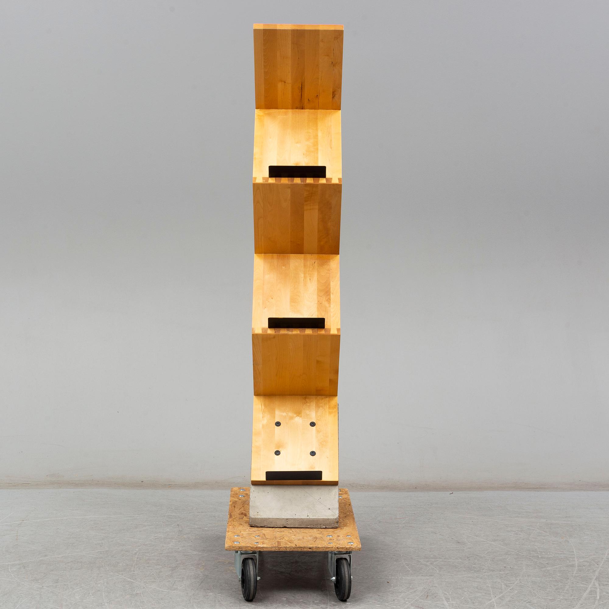 JONAS BOHLIN, hylla, "Zink", Källemo, 1980/90-tal.