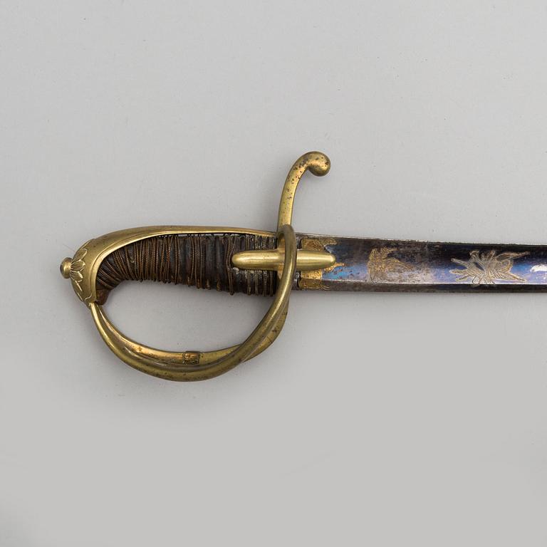 An early 19th cnetury German officers sword by Schimmelbusch.